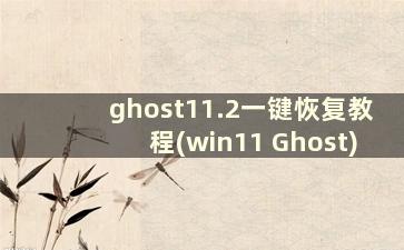 ghost11.2一键恢复教程(win11 Ghost)